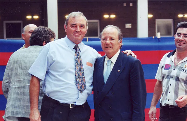 Peña Barcelonista de Totana "Directivos F.C. Barcelona con directivas"