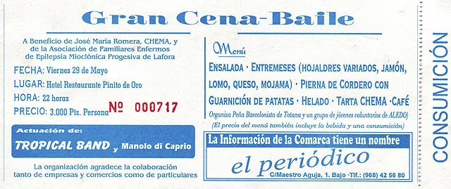 Las cenas de la Peña Barcelonista de Totana