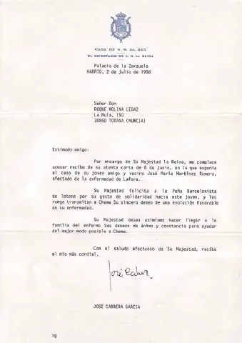 Felicitaciones a la peña Barcelonista de Totana