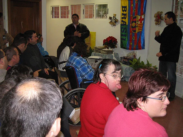 La Peña Barcelonista de Totana con los discapacitados
