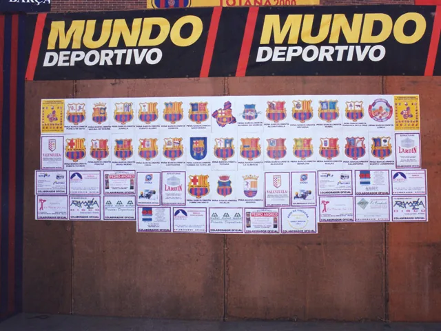 2ª Trobada de Peñas Barcelonistas de la Región de Murcia - Totana 2000