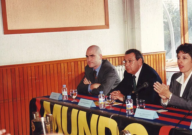 Personajes y la Peña Barcelonista de Totana