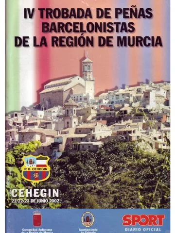 4ª Trobada de Peñas Barcelonistas de la Region de Murcia - Cehegin 2002