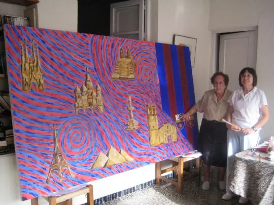 LA PB TOTANA CELEBRA SU XI ANIVERSARIO Y PRESENTA LA PINTURA QUE SERVIRA DE BASE PARA EL CARTEL OFICIAL DE LA TROBADA — imagen 2