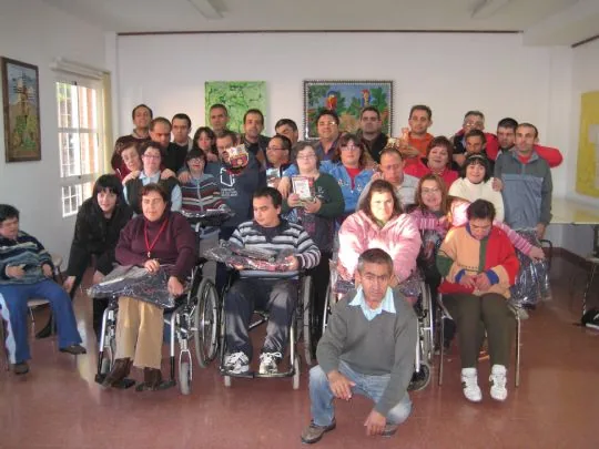 LA PB TOTANA CON LOS DISCAPACITADOS DE TOTANA