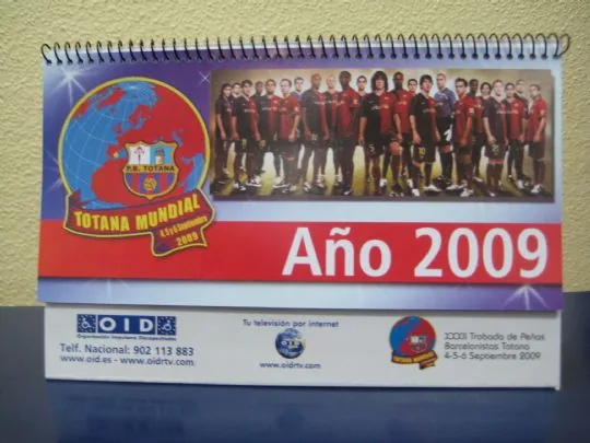 CALENDARIO SOLIDARIO 2009 DE LA PB TOTANA. — imagen 3