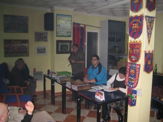 REUNION DE LA FEDERACION DE PEÑAS MURCIANAS DEL FC BARCELONA EN EL LOCAL SOCIAL DE LA PB TOTANA — imagen 2