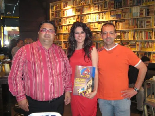 EVA ABRIL, PRESENTADORA DE CANAL 7 REGION DE MURCIA, DIRIGIRA LA GALA EN LA XXXII TROBADA MUNDIAL DE PEÑAS.