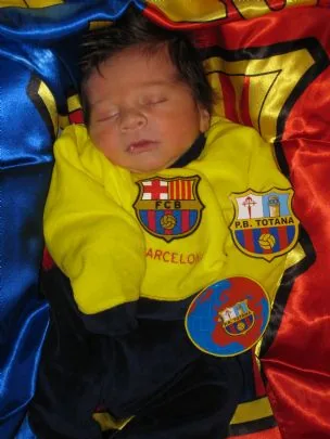 JOSE MIGUEL MUNUERA MUNUERA, EL SOCIO MAS JOVEN DE LA PEÑA BARCELONISTA DE TOTANA