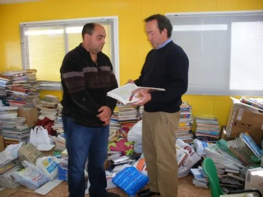 LA PEÑA BARCELONISTA DE TOTANA COLABORA CON EL PROYECTO LIBRO DESTINADO A NIÑOS DE HABLA HISPANA