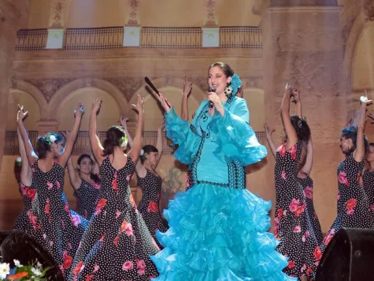 LA CANTANTE LORQUINA MARISOL SEGURA ACTUARA EN LA GALA DE LA XXXII TROBADA MUNDIAL DE PEÑAS BARCELONISTAS