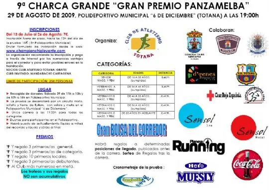 LA PB TOTANA COLABORA EN LA 9ª EDICION DE LA PRUEBA DE ATLETISMO CHARCA GRANDE "GRAN PREMIO PANZAMELBA" — imagen 2
