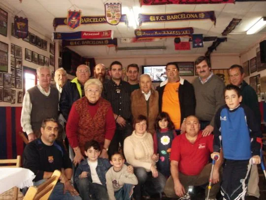 LA PEÑA BARCELONISTA DE TOTANA PARTICIPA EN UNA JORNADA DE CONVIVENCIA CON LOS SOCIOS DE LA P. B. DE SAN BARTOLOMÉ