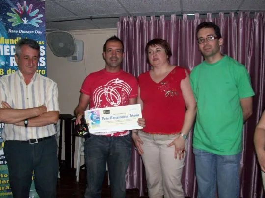 LA ASOCIACION DE ENFERMEDADES RARAS D´GENES TOTANA RECONOCE EL TRABAJO DE LA PB TOTANA