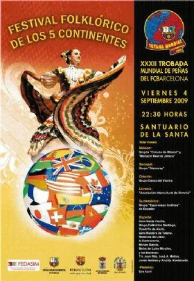 EL FESTIVAL DE LOS CINCO CONTINENTES DIFUNDIRA LA DIMENSION INTERCULTURAL DEL FC BARCELONA