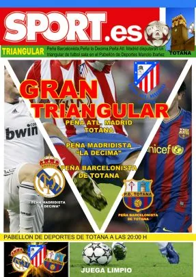 LA PEÑA BARCELONISTA DE TOTANA PARTICIPA EN EL PRIMER TRIANGULAR DE NAVIDAD. — imagen 2