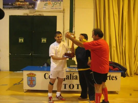 LA PEÑA BARCELONISTA DE TOTANA PARTICIPA EN EL PRIMER TRIANGULAR DE NAVIDAD. — imagen 8