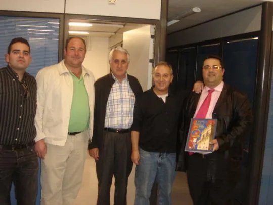 LA PEÑA BARCELONISTA DE TOTANA PRESENTA EN EL DIARIO SPORT SU CANDIDATURA A LA ORGANIZACIÓN DE LA XXXII TROBADA MUNDIAL DE PEÑAS BARCELONISTAS — imagen 2