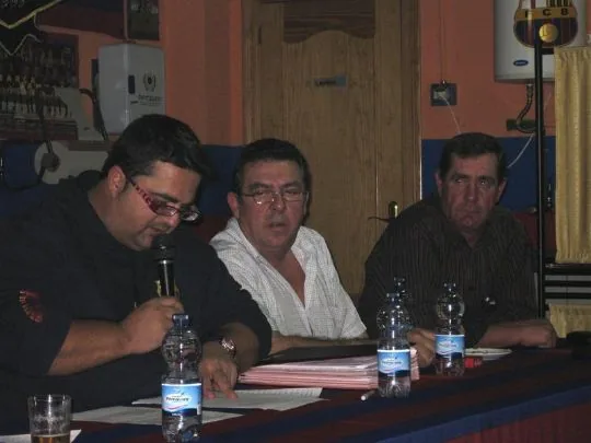 LA PB TOTANA PARTICIPA EN LA REUNION DE LA FEDERACION DE PEÑAS DE CALASPARRA