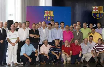 EL PRESIDENTE DE LA PEÑA BARCELONISTA DE TOTANA ASISTIÓ A LA REUNION DEL CONSEJO CONSULTIVO DE PEÑAS DEL FC BARCELONA