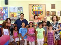 LA PEÑA BARCELONISTA DE TOTANA COLABORA CON EL PROYECTO VACACIONES EN PAZ