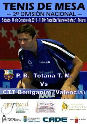 PRESENTACION EQUIPO TENIS DE MESA DE LA PB TOTANA — imagen 4