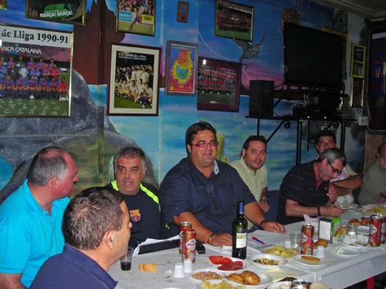 LAS PEÑAS BARCELONISTAS SE REUNEN EN JUMILLA