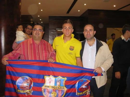 LAS PEÑAS BARCELONISTA DE LA REGIÓN DE MURCIA RECIBEN AL FÚTBOL CLUB BARCELONA B — imagen 2