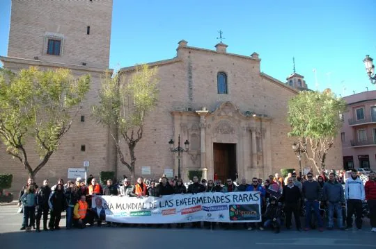 PEÑA BARCELONISTA DE TOTANA COLABORA EN LA III RUTA SOLIDARIA POR LAS ENFERMEDADES RARAS SIERRA DE MARIA 3 DE FEBRERO. (05/02/2013)