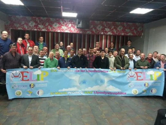 LA FEDERACIÓN DE PEÑAS BARCELONISTAS DE LA REGIÓN DE MURCIA APOYA EL DIA MUNDIAL DE LAS LIPODISTROFIAS