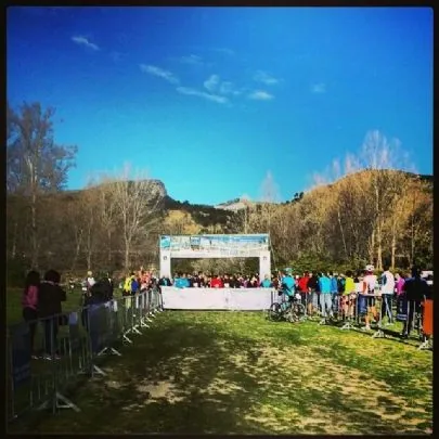 LA PEÑA BARCELONISTA DE TOTANA COLABORA EN LA RIFA SOLIDARIA REALIZADA EN LA II MTB Y MARCHA POR LAS ENFERMEDADES RARAS EN CARAVACA DE LA CRUZ