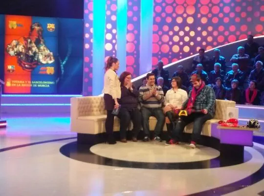 LA PEÑA BARCELONISTA DE TOTANA HACE REALIDAD EL SUEÑO DE CARLOS — imagen 2