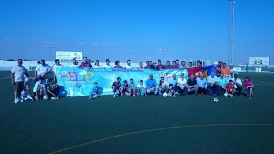 LA PB TOTANA PARTICIPA EN EL V ANIVERSARIO DE LA PEÑA BARCELONISTA DE ROLDAN — imagen 2