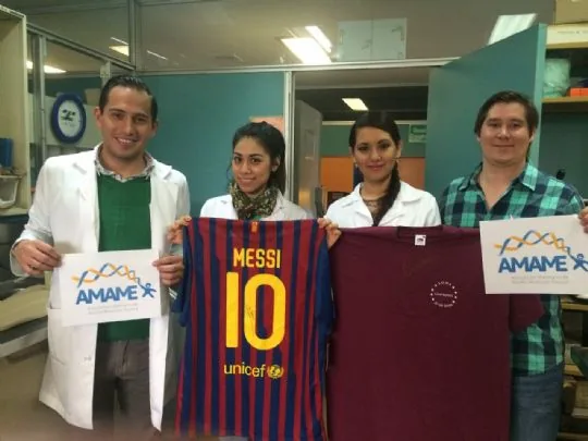 LA PEÑA BARCELONISTA DE TOTANA APOYA A LA ASOCIACIÓN MEJICANA DE ATROFIA MUSCULAR ESPINAL