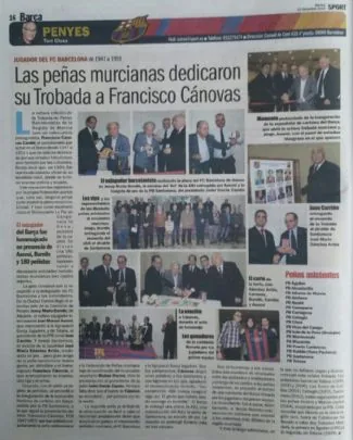 LA PEÑA BARCELONISTA DE TOTANA ESTUVO PRESENTE EN LA VIII TROBADA REGIONAL DE PEÑAS BARCELONISTAS DE LA REGIÓN DE MURCIA — imagen 6