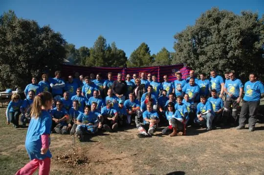 LA PEÑA BARCELONISTA CELEBRA UNA JORNADA DE CONVIVENCIA EN LA SIERRA DE MARÍA CON LA ASOCIACIÓN QUADS ACCIÓN TOTANA