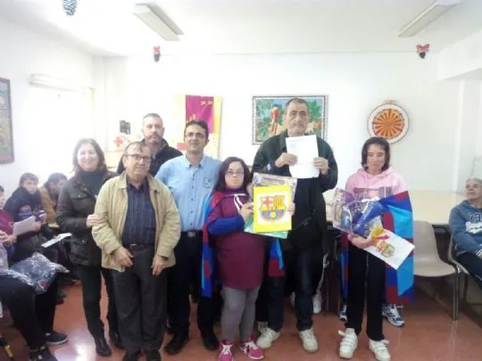 LA PB TOTANA LLEVA LA ILUSIÓN AL COLECTIVO DE PERSONAS CON DISCAPACIDAD Y ENFERMEDAD MENTAL DE TOTANA