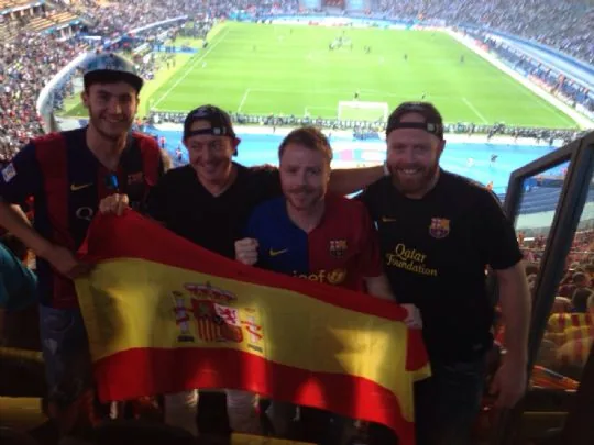 LA PB TOTANA ESTUVO PRESENTE EN LA FINAL DE LA CHAMPIONS EN BERLÍN