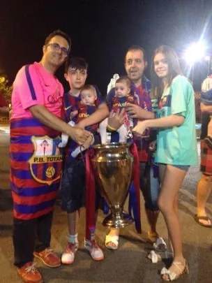 LOS SOCIOS DE LA PB TOTANA VIBRARON CON LA CONSECUCIÓN DE LA 5ª CHAMPIONS — imagen 2