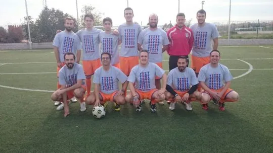 LA PEÑA BARCELONISTA DE TOTANA PARTICIPA EN EL XX ANIVERSARIO DE LA PB DE SANTOMERA — imagen 3