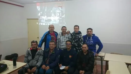 LA PEÑA BARCELONISTA DE TOTANA DESARROLLA UN CURSO DE FLAMENCO EN EL CENTRO PENITENCIARIO MURCIA I