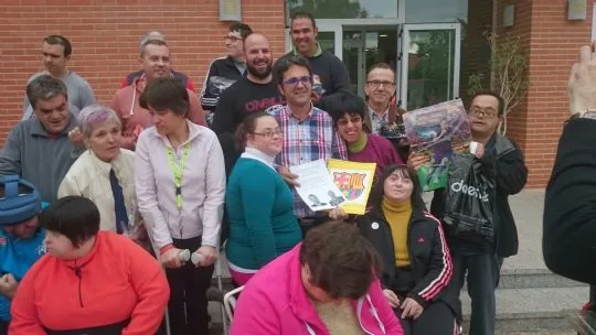 LA PEÑA BARCELONISTA DE TOTANA SOLIDARIA CON LAS PERSONAS CON DISCAPACIDAD INTELECTUAL Y ENFERMEDAD MENTAL — imagen 2