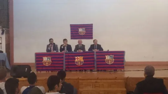 LA FUNDACIÓN DEL FC BARCELONA VISITA EL CENTRO PENITENCIARIO MURCIA I — imagen 2