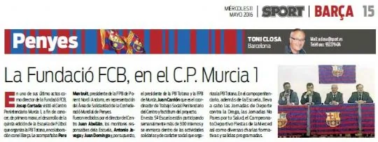 LA PB TOTANA EN EL DIARIO SPORT — imagen 2