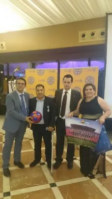 LA PB TOTANA COLABORA CON EL CLUB ROTARY — imagen 2