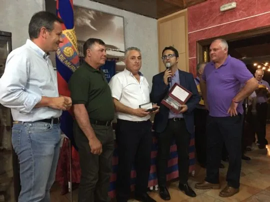 LA PEÑA BARCELONISTA DE TOTANA PARTICIPA EN EL XX ANIVERSARIO DE LA PEÑA BARCELONISTA DE ALHAMA DE MURCIA