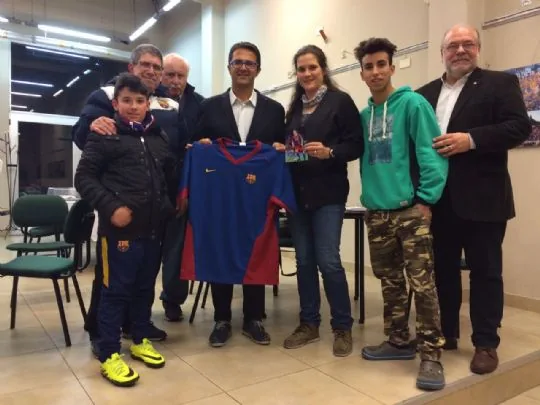 LA PEÑA BARCELONISTA DE TOTANA VISITA EN URUGUAY A LA PEÑA BARCELONISTA DE MONTEVIDEO HÉCTOR SCARONE — imagen 2