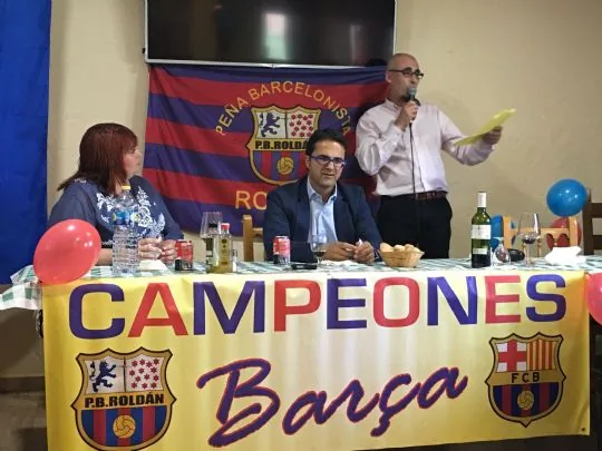 LA PEÑA BARCELONISTA DE TOTANA ESTUVO PRESENTE EN EL VII ANIVERSARIO DE LA PB ROLDÁN — imagen 5