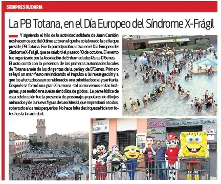 NUEVAMENTE LA PB TOTANA EN EL DIARIO SPORT — imagen 2