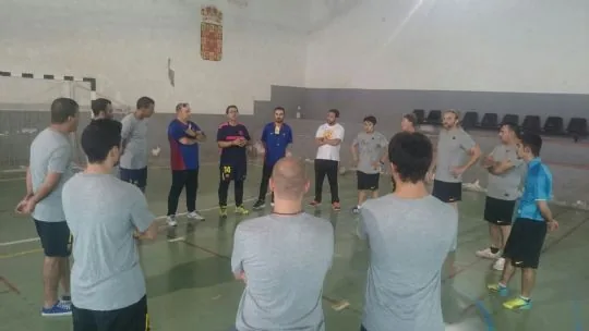 SE ESTÁ DESARROLLANDO EL V PROYECTO ESCUELA DE FÚTBOL EN EL CENTRO PENITENCIARIO MURCIA I — imagen 2